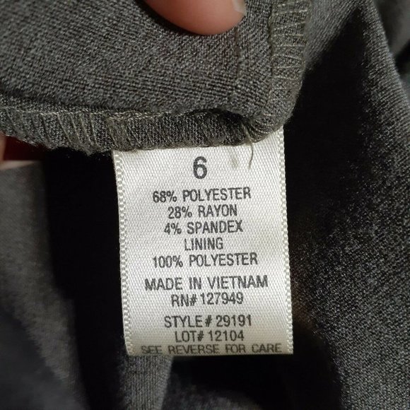 Emma & Michelle Cap Sleeve Dress Sz 6 - Picture 8 of 8